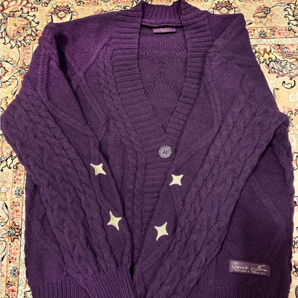 Taylor Swift Speak Now Cardigan XS/S Brand New